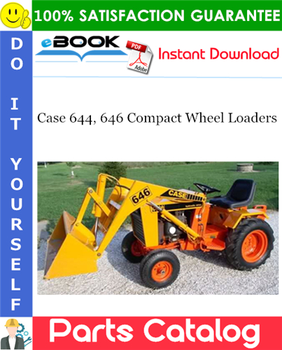 Thumbnail ☆☆ Best ☆☆ Case 644, 646 Compact Wheel Loaders Parts Catalog Manual