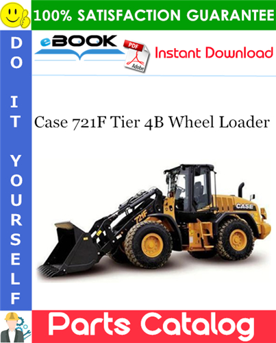 Thumbnail ☆☆ Best ☆☆ Case 721F Tier 4B Wheel Loader Parts Catalog Manual