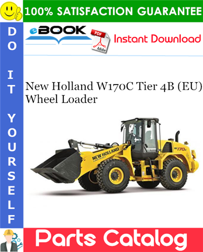 Thumbnail ☆☆ Best ☆☆ New Holland W170C Tier 4B (EU) Wheel Loader Parts Catalog Manual