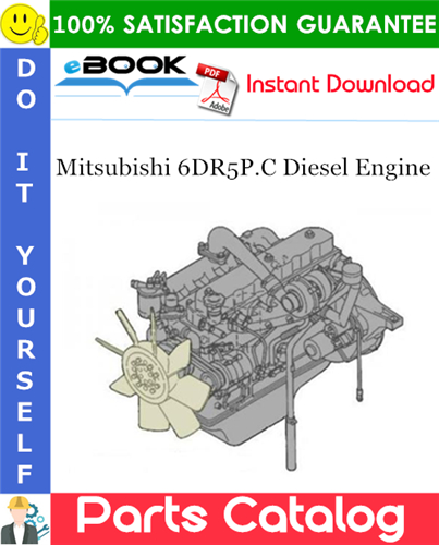 Thumbnail ☆☆ Best ☆☆ Mitsubishi 6DR5P.C Diesel Engine Parts Catalog Manual Thumbnail ☆☆ Best ☆☆ Mitsubishi 6DR5P.C Diesel Engine Parts Catalog Manual