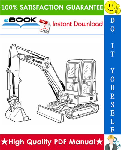 Thumbnail ☆☆ Best ☆☆ Bobcat E35 Compact Excavator Wiring/Hydraulic/Hydrostatic Schematic