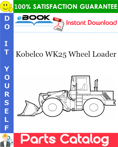 Thumbnail ☆☆ Best ☆☆ Kobelco WK25 Wheel Loader Parts Catalog Manual