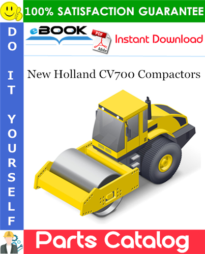 Thumbnail ☆☆ Best ☆☆ New Holland CV700 Compactors Parts Catalog Manual