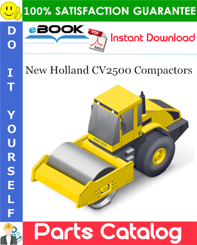 Thumbnail ☆☆ Best ☆☆ New Holland CV2500 Compactors Parts Catalog Manual