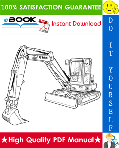 Thumbnail ☆☆ Best ☆☆ Bobcat E55 Compact Excavator Wiring/Hydraulic/Hydrostatic Schematic