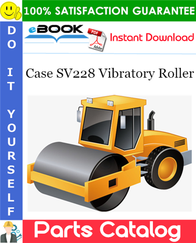 Thumbnail ☆☆ Best ☆☆ Case SV228 Vibratory Roller Parts Catalog Manual