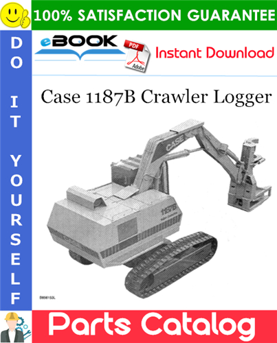 Thumbnail ☆☆ Best ☆☆ Case 1187B Crawler Logger Parts Catalog Manual