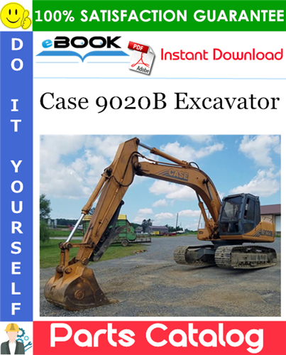 Thumbnail ☆☆ Best ☆☆ Case 9020B Excavator Parts Catalog Manual