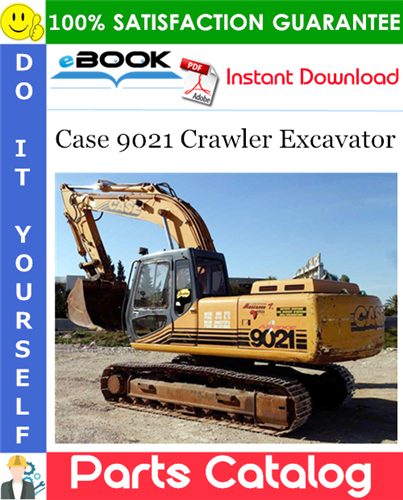 Thumbnail ☆☆ Best ☆☆ Case 9021 Crawler Excavator Parts Catalog Manual