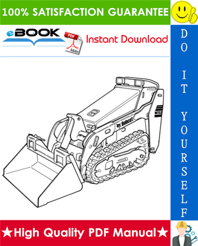 Thumbnail ☆☆ Best ☆☆ Bobcat MT52, MT55 Mini Track Loader Wiring/Hydraulic/Hydrostatic Schematic