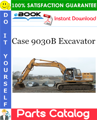 Thumbnail ☆☆ Best ☆☆ Case 9030B Excavator Parts Catalog Manual