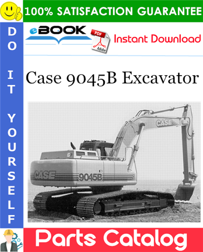 Thumbnail ☆☆ Best ☆☆ Case 9045B Excavator Parts Catalog Manual