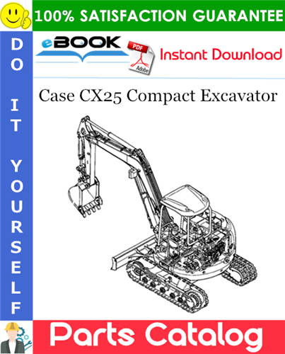 Thumbnail ☆☆ Best ☆☆ Case CX25 Compact Excavator Parts Catalog Manual Thumbnail ☆☆ Best ☆☆ Case CX25 Compact Excavator Parts Catalog Manual