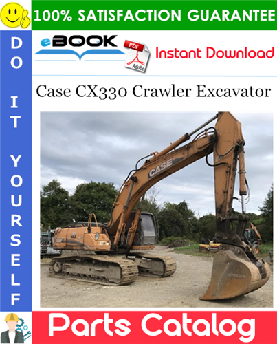 Thumbnail ☆☆ Best ☆☆ Case CX330 Crawler Excavator Parts Catalog Manual (North America Version)