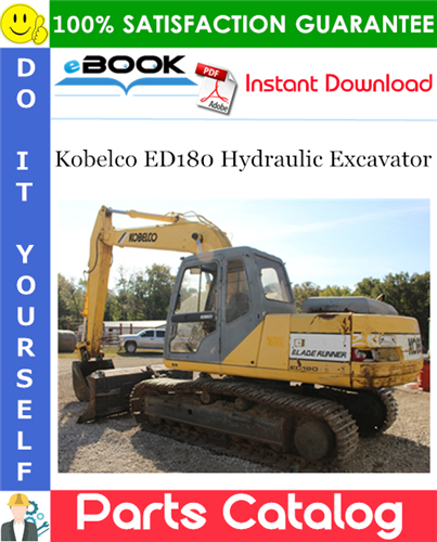 Thumbnail ☆☆ Best ☆☆ Kobelco ED180 Hydraulic Excavator Parts Catalog Manual Thumbnail ☆☆ Best ☆☆ Kobelco ED180 Hydraulic Excavator Parts Catalog Manual