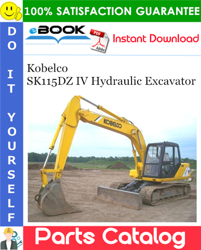 Thumbnail ☆☆ Best ☆☆ Kobelco SK115DZ IV Hydraulic Excavator Parts Catalog Manual