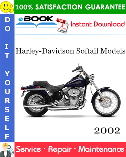 Thumbnail ☆☆ Best ☆☆ 2002 Harley-Davidson Softail Models (FXST, FLSTC, FXSTS, FLSTF, FLSTS, FXSTD, FXSTB, FXSTI, FLSTCI, FXSTSI, FLSTFI, FLSTSI, FXSTDI, FXSTBI) Motorcycle Service Re