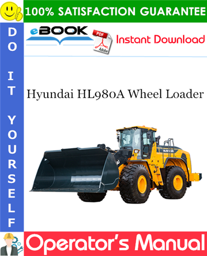 Thumbnail ☆☆ Best ☆☆ Hyundai HL980A Wheel Loader Operators Manual Thumbnail ☆☆ Best ☆☆ Hyundai HL980A Wheel Loader Operators Manual