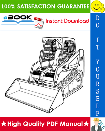 Thumbnail ☆☆ Best ☆☆ Bobcat T140 Compact Track Loader Wiring/Hydraulic/Hydrostatic Schematic