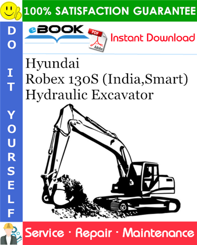 Thumbnail ☆☆ Best ☆☆ Hyundai Robex 130S (India,Smart) Hydraulic Excavator Service Repair Manual Thumbnail ☆☆ Best ☆☆ Hyundai Robex 130S (India,Smart) Hydraulic Excavator Service Repair Manual