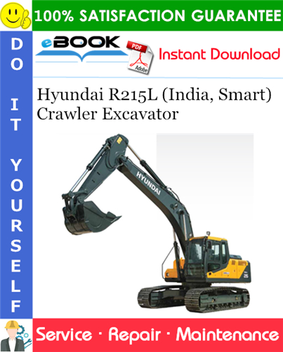 Thumbnail ☆☆ Best ☆☆ Hyundai R215L (India, Smart) Crawler Excavator Service Repair Manual Thumbnail ☆☆ Best ☆☆ Hyundai R215L (India, Smart) Crawler Excavator Service Repair Manual