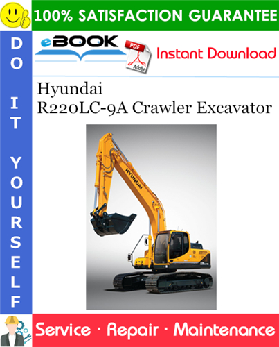 Thumbnail ☆☆ Best ☆☆ Hyundai R220LC-9A Crawler Excavator Service Repair Manual Thumbnail ☆☆ Best ☆☆ Hyundai R220LC-9A Crawler Excavator Service Repair Manual