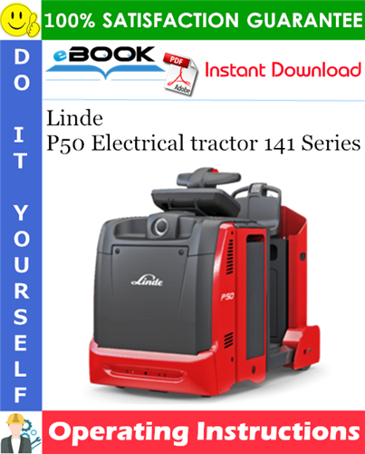 Thumbnail ☆☆ Best ☆☆ Linde P50 Electrical tractor 141 Series Operating Instructions