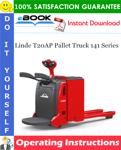 Thumbnail ☆☆ Best ☆☆ Linde T20AP Pallet Truck 141 Series Operating Instructions