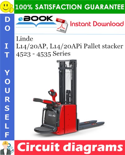 Thumbnail ☆☆ Best ☆☆ Linde L14/20AP, L14/20APi Pallet stacker 4523 - 4535 Series Circuit diagrams Thumbnail ☆☆ Best ☆☆ Linde L14/20AP, L14/20APi Pallet stacker 4523 - 4535 Series Circuit diagrams