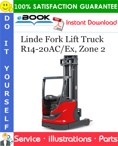 Thumbnail ☆☆ Best ☆☆ Linde Fork Lift Truck R14-20AC/Ex, Zone 2 Parts Manual