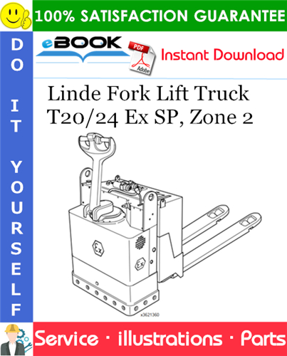 Thumbnail ☆☆ Best ☆☆ Linde Fork Lift Truck T20/24 Ex SP, Zone 2 Parts Manual