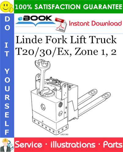 Thumbnail ☆☆ Best ☆☆ Linde Fork Lift Truck T20/30/Ex, Zone 1, 2 Parts Manual