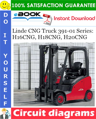 Thumbnail ☆☆ Best ☆☆ Linde CNG Truck 391-01 Series: H16CNG, H18CNG, H20CNG Circuit diagrams