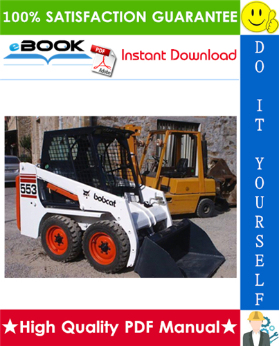 Thumbnail ☆☆ Best ☆☆ Bobcat 553 Skid Steer Loader Service Repair Manual