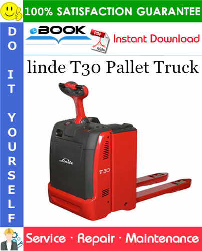 Thumbnail ☆☆ Best ☆☆ linde T30 Pallet Truck Service Repair Manual #1