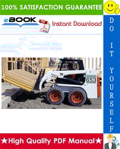 Thumbnail ☆☆ Best ☆☆ Bobcat 653 Skid Steer Loader Service Repair Manual