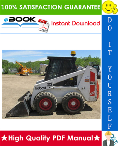 Thumbnail ☆☆ Best ☆☆ Bobcat 843, 843B Skid Steer Loader Service Repair Manual
