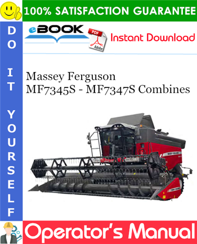 Thumbnail ☆☆ Best ☆☆ Massey Ferguson MF7345S - MF7347S Combines Operators Manual #5