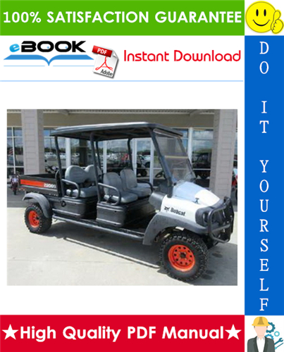 Thumbnail ☆☆ Best ☆☆ Bobcat 2200, 2200S, 2300 Utility Vehicle Service Repair Manual