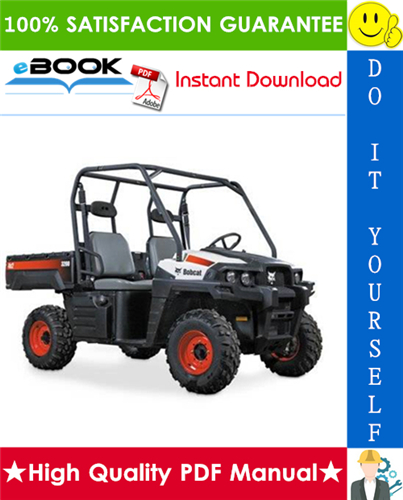 Thumbnail ☆☆ Best ☆☆ Bobcat 3200 Utility Vehicle Service Repair Manual