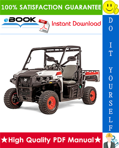 Thumbnail ☆☆ Best ☆☆ Bobcat 3400, 3400XL Utility Vehicle Service Repair Manual
