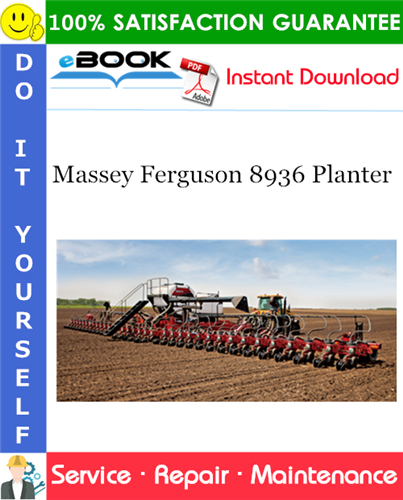 Thumbnail ☆☆ Best ☆☆ Massey Ferguson 8936 Planter Service Repair Manual