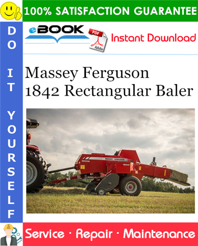 Thumbnail ☆☆ Best ☆☆ Massey Ferguson 1842 Rectangular Baler Service Repair Manual Thumbnail ☆☆ Best ☆☆ Massey Ferguson 1842 Rectangular Baler Service Repair Manual