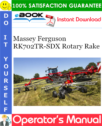 Thumbnail ☆☆ Best ☆☆ Massey Ferguson RK702TR-SDX Rotary Rake Operators Manual Thumbnail ☆☆ Best ☆☆ Massey Ferguson RK702TR-SDX Rotary Rake Operators Manual