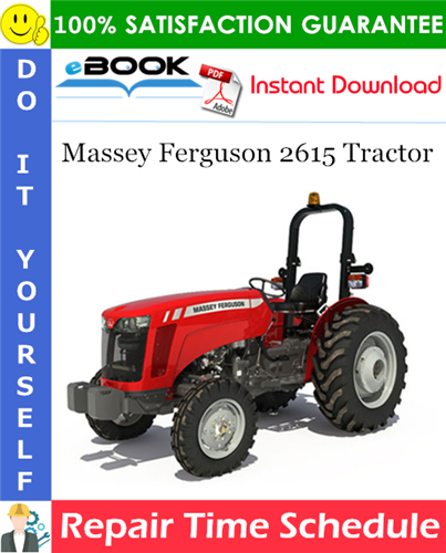 Thumbnail ☆☆ Best ☆☆ Massey Ferguson 2615 Tractor Repair Time Schedule Manual Thumbnail ☆☆ Best ☆☆ Massey Ferguson 2615 Tractor Repair Time Schedule Manual