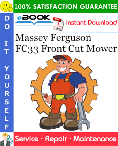Thumbnail ☆☆ Best ☆☆ Massey Ferguson FC33 Front Cut Mower Service Repair Manual