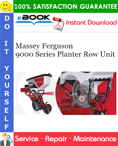 Thumbnail ☆☆ Best ☆☆ Massey Ferguson 9000 Series Planter Row Unit Service Repair Manual Thumbnail ☆☆ Best ☆☆ Massey Ferguson 9000 Series Planter Row Unit Service Repair Manual
