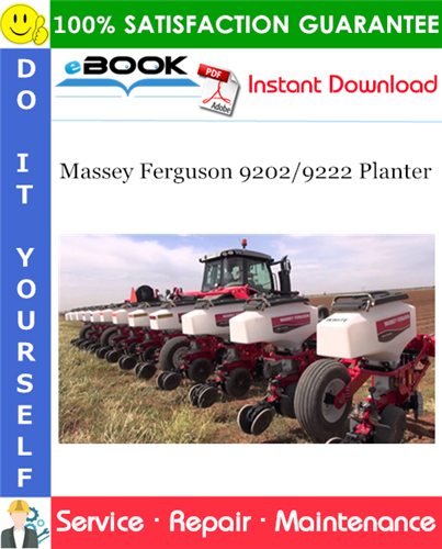 Thumbnail ☆☆ Best ☆☆ Massey Ferguson 9202/9222 Planter Service Repair Manual Thumbnail ☆☆ Best ☆☆ Massey Ferguson 9202/9222 Planter Service Repair Manual