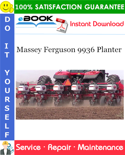 Thumbnail ☆☆ Best ☆☆ Massey Ferguson 9936 Planter Service Repair Manual