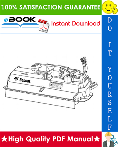 Thumbnail ☆☆ Best ☆☆ Bobcat Flail Cutter FC155 - FC175 (Europe Only), FC200 Service Repair Manual